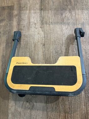 UPPAbaby PiggyBack Ride-Along Board in Black and Wood